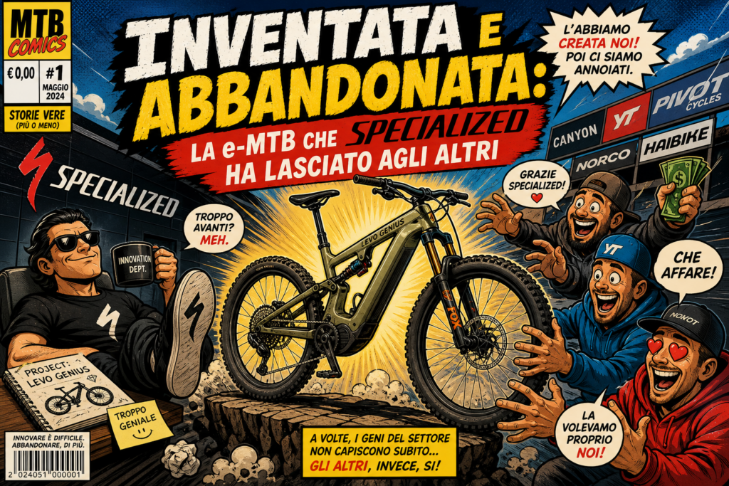 Inventata e abbandonata la e MTB che Specialized ha lasciato agli altri